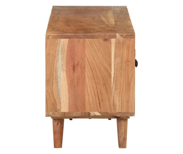 TV ormarić 115 x 30 x 39 cm od masivnog drva bagrema