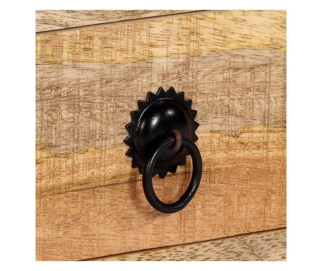 TV komoda, 120 x 30 x 40 cm, masivno drvo manga