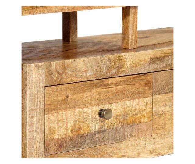 TV komoda, 120 x 30 x 40 cm, masivno drvo manga