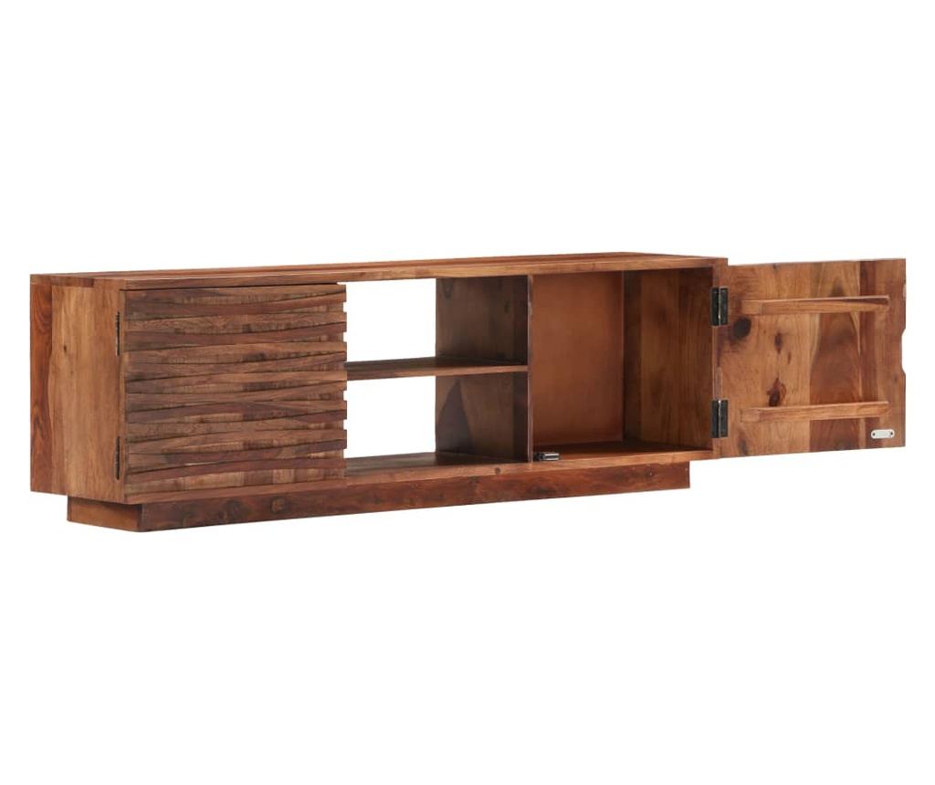 TV ormarić 120 x 30 x 40 cm od masivnog drva šišama - 6