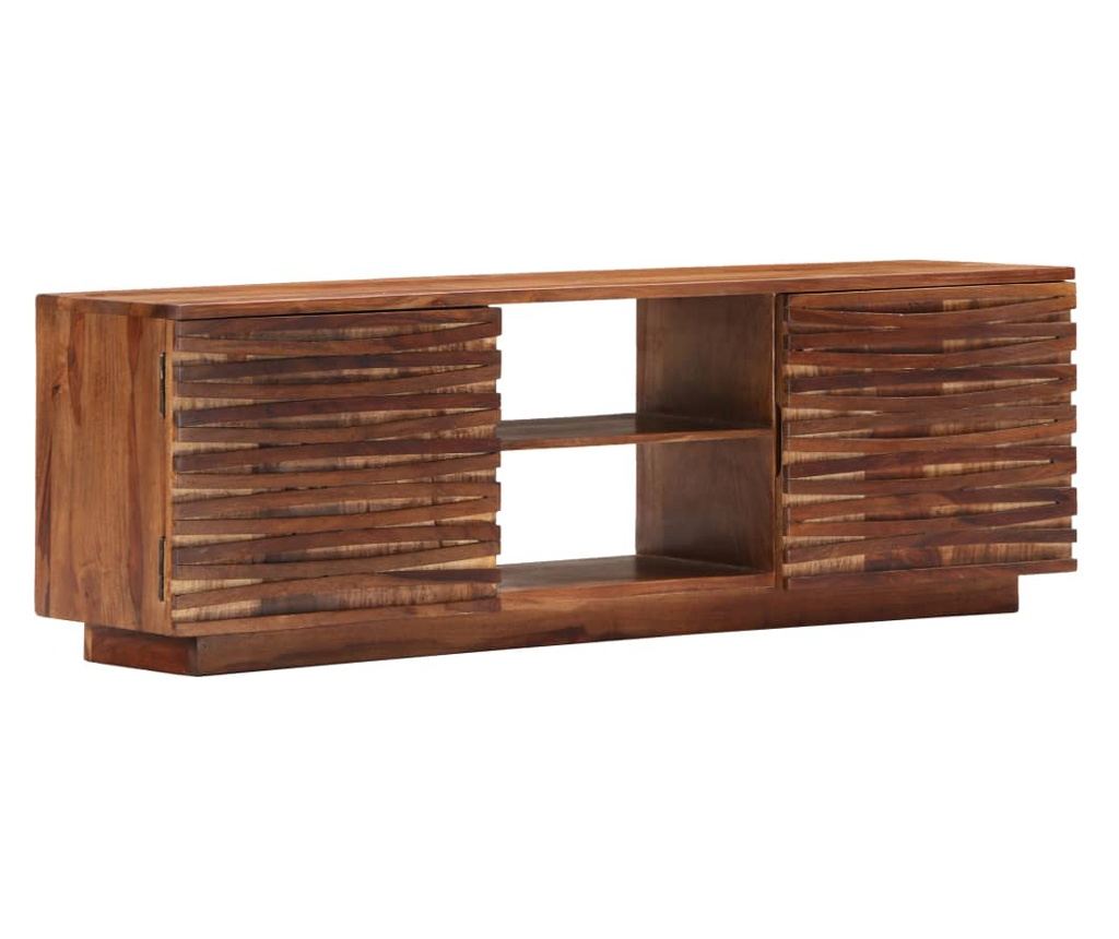 TV ormarić 120 x 30 x 40 cm od masivnog drva šišama - 22
