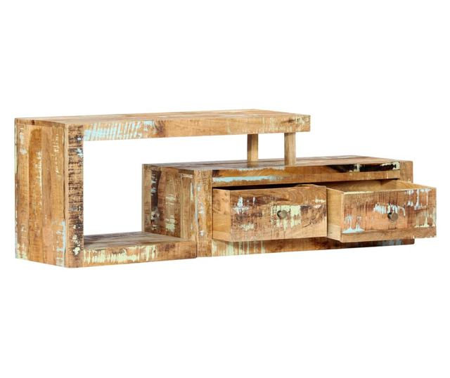 TV komoda, 120 x 30 x 40 cm, reciklirano masivno drvo