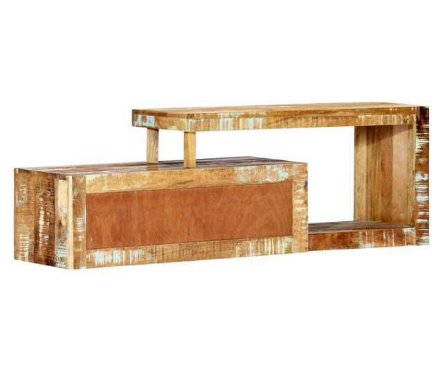 TV komoda, 120 x 30 x 40 cm, reciklirano masivno drvo