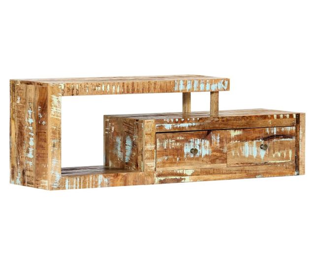 TV komoda, 120 x 30 x 40 cm, reciklirano masivno drvo