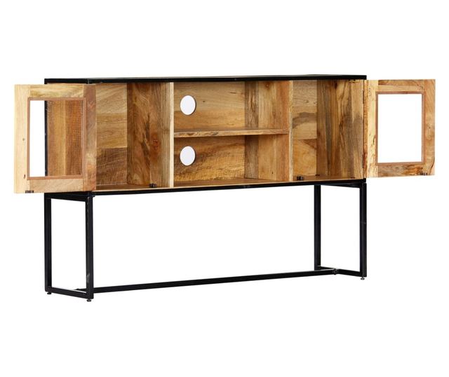 TV komoda, 120 x 30 x 75 cm, reciklirano masivno drvo