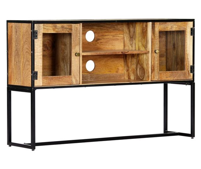 TV komoda, 120 x 30 x 75 cm, reciklirano masivno drvo