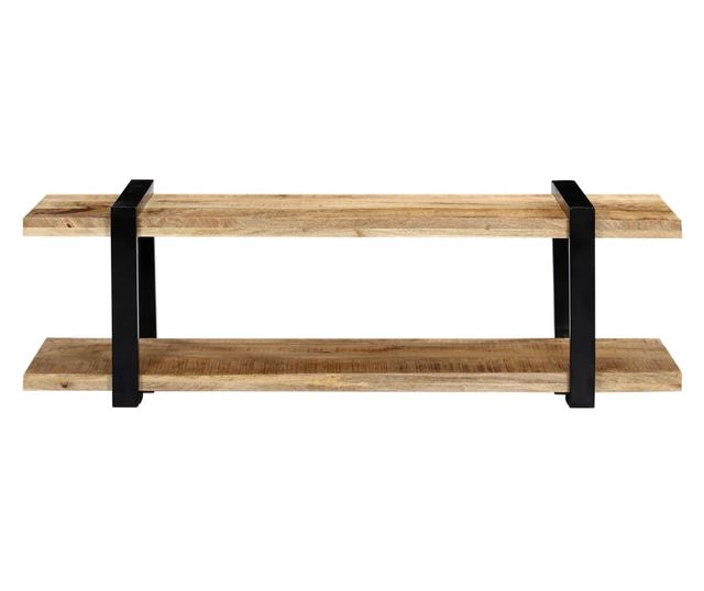 TV komoda, 130 x 40 x 40 cm, masivno drvo manga