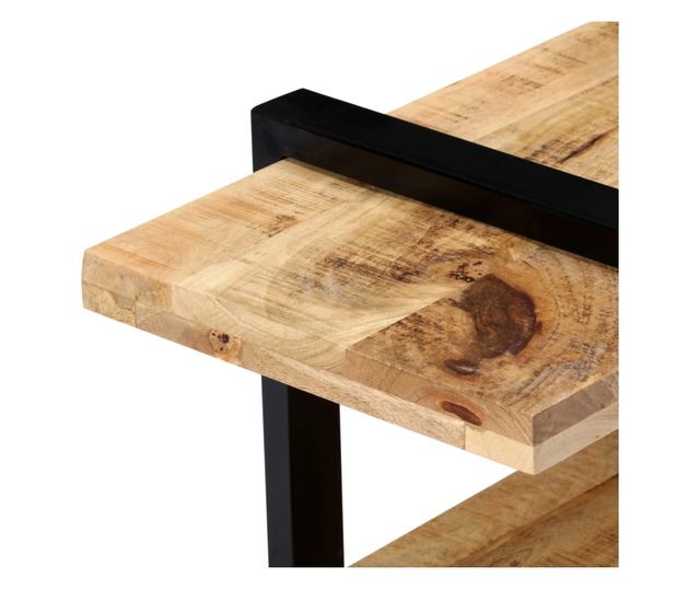 TV komoda, 130 x 40 x 40 cm, masivno drvo manga