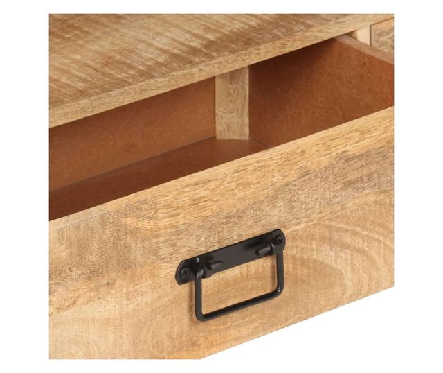 TV komoda, 150x30x45 cm, masivno drvo manga