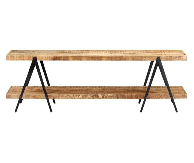 TV komoda, 160x40x50 cm, masivno drvo manga