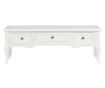 280048 TV Cabinet White 100x35x35 cm Wood