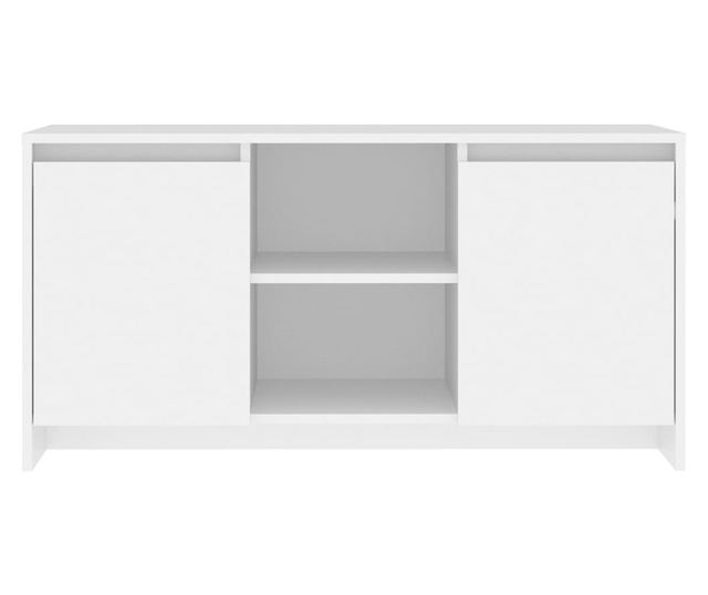 TV ormarić bijeli 102 x 37,5 x 52,5 cm od iverice