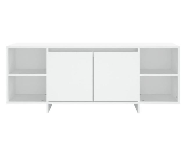 TV ormarić bijeli 130 x 35 x 50 cm od iverice