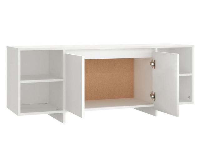 TV ormarić bijeli 130 x 35 x 50 cm od iverice