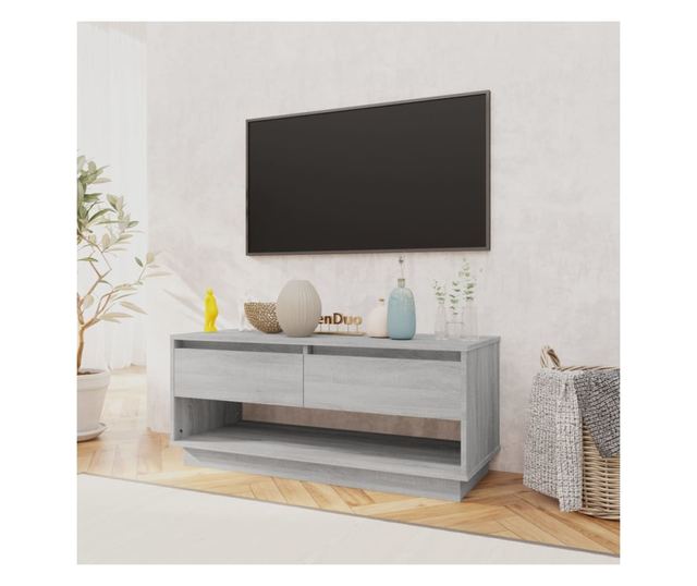 TV ormarić boja sivog hrasta sonome 102 x 41 x 44 cm od iverice