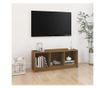 TV ormarić smeđa boja meda 104 x 33 x 41 cm od masivne borovine
