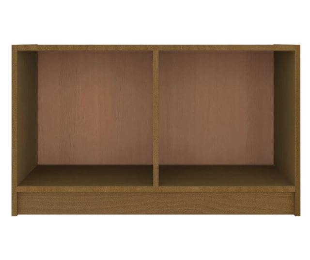 TV ormarić smeđa boja meda 70 x 33 x 42 cm od masivne borovine