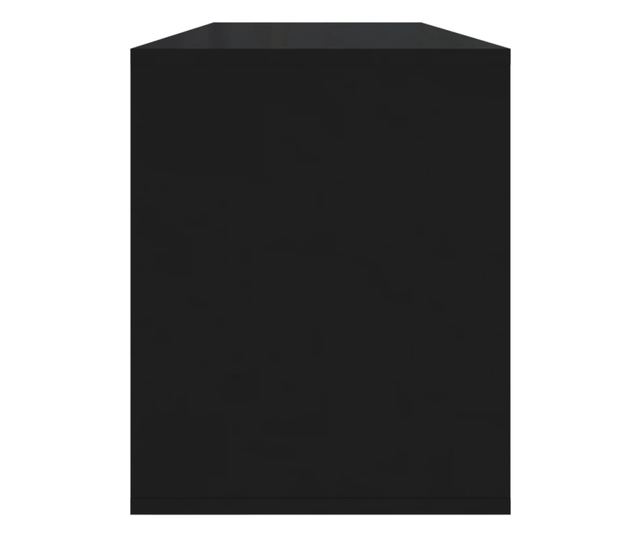 TV ormarić crni 130 x 35 x 50 cm od iverice