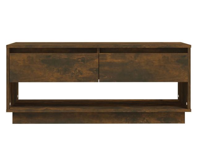 TV ormarić boja dimljenog hrasta 102 x 41 x 44 cm od iverice