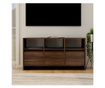 barna tölgy színű TV-szekrény 102 x 37,5 x 52,5 cm
