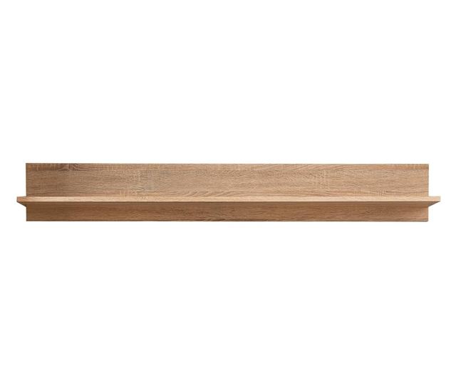 Zidna TV komoda s LED svjetlima Sonoma hrast