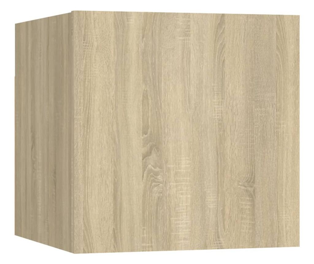 Set TV ormarića, 5 komada, sonoma hrast, MDF - 8