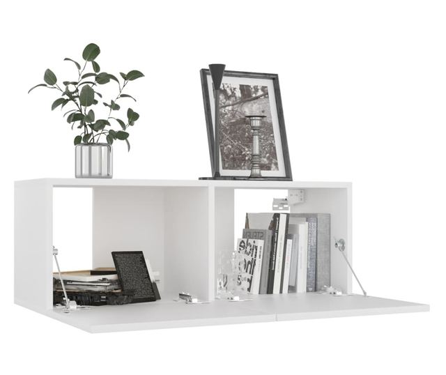 Set TV ormari, 5 komada, bijela, PAL