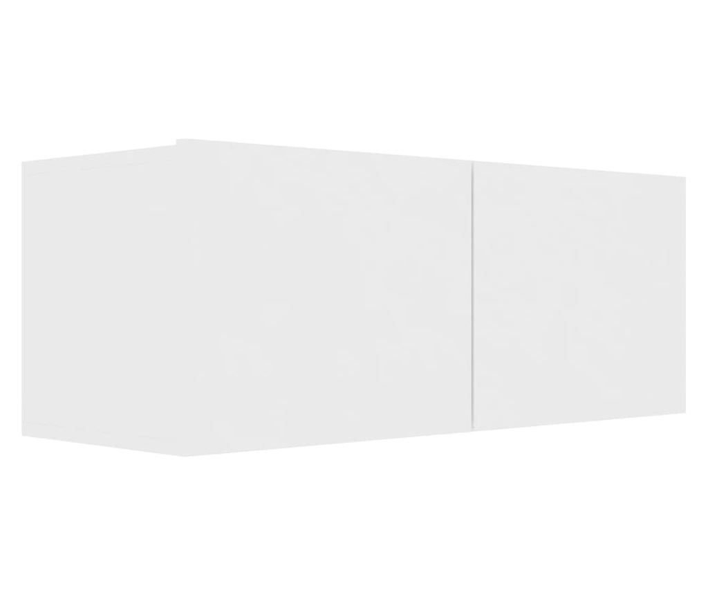 Set TV ormarića, 8 komada, bijeli, iverica - 5