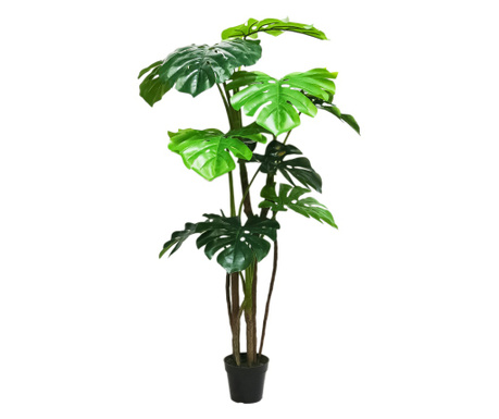 Copac artificial, Monstera fara ghiveci D3064, 140 cm