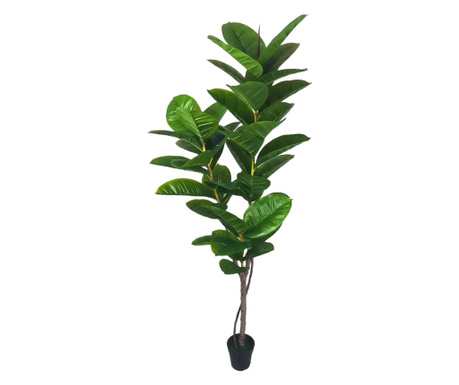 Copac artificial, Ficus Elastica fara ghiveci D3066, 190 cm