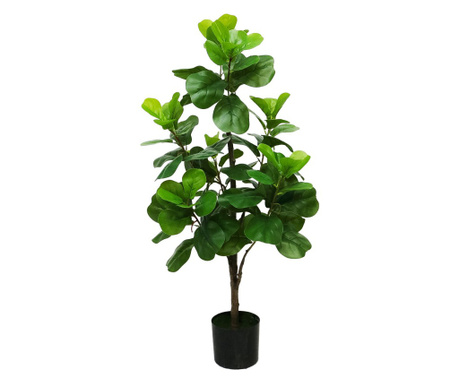 Planta artificiala, Ficus fara ghiveci, D4271, 100cm, verde
