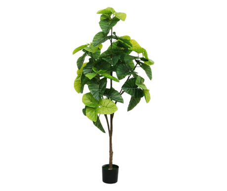 Planta artificiala, Alocasia fara ghiveci, D4290, 165cm, verde
