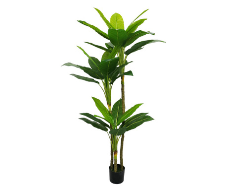 Planta artificiala fara ghiveci, D4294, 180cm, verde