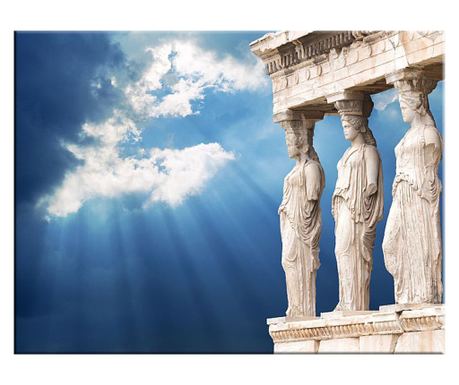 Tablou DualView Startonight Acropole, luminos in intuneric, 20 x 30 cm