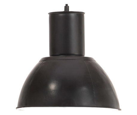 Пенделна лампа 25 W черна кръгла 28,5 см E27