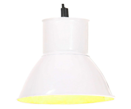 Висяща лампа, 25 W, бяла, кръгла, 17 см E27