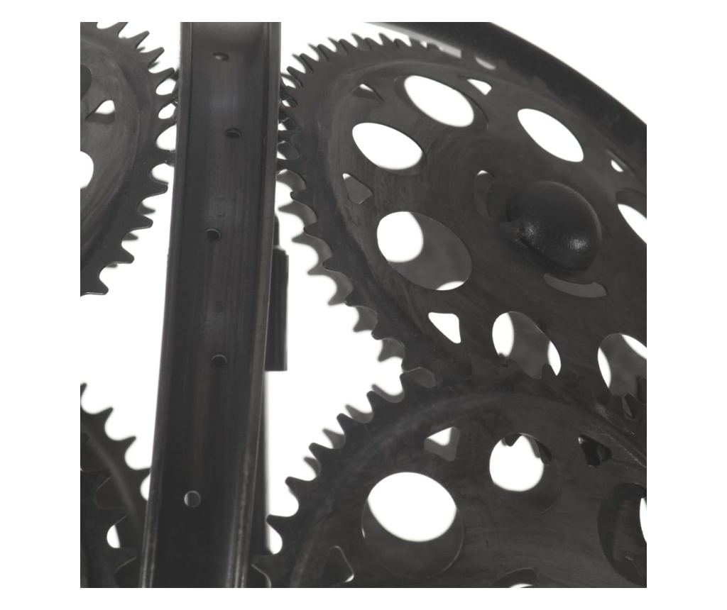 Industrijska stropna svetilka s ketno, model kolo, 45 cm, E27 - 6