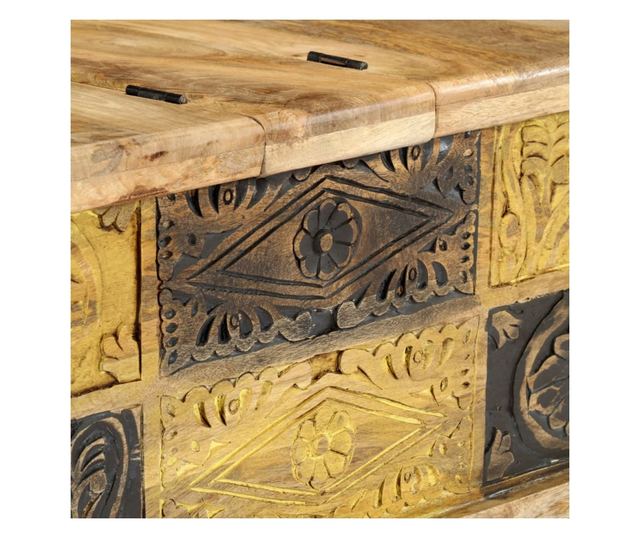 Stolić za kavu, 100 x 50 x 35 cm, masivno drvo manga