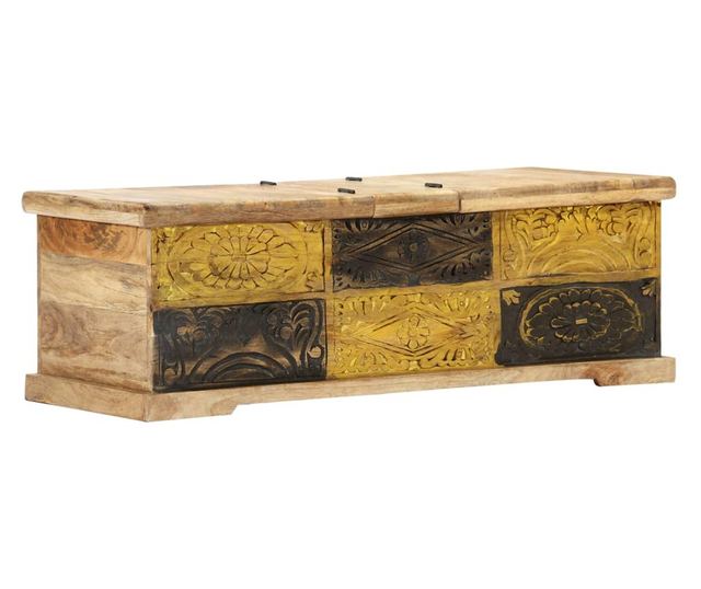 Stolić za kavu, 100 x 50 x 35 cm, masivno drvo manga