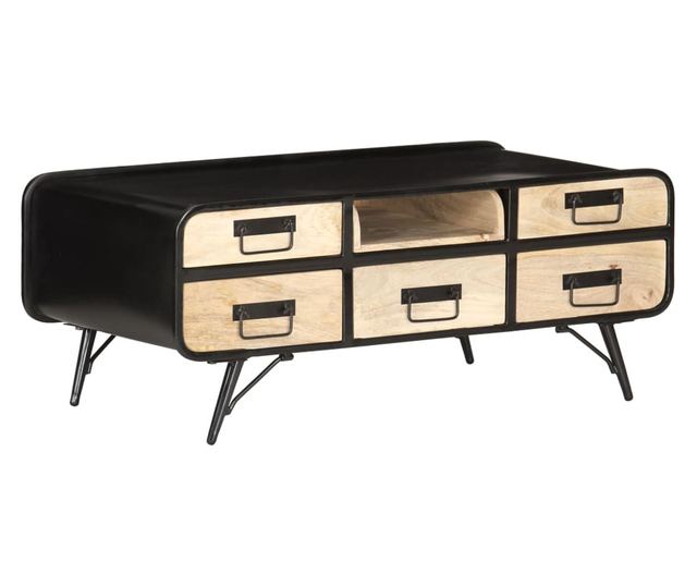 Stolić za kavu, 100 x 50 x 40 cm, masivno drvo manga