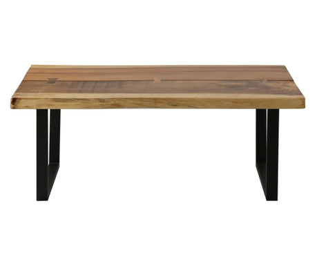 Klubska mizica iz trdnega suar lesa 102x54x41 cm