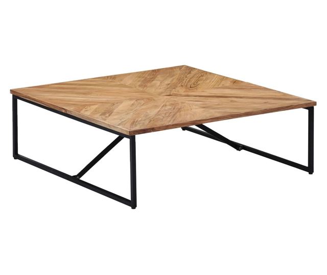 Stolić za kavu, 110x110x36 cm, masivno drvo akacije