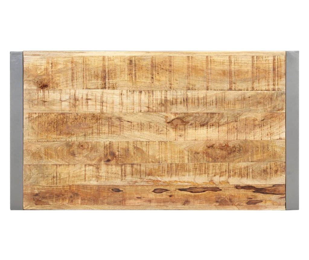 Stolić za kavu, 110x60x40 cm, neobrađeno drvo manga - 3