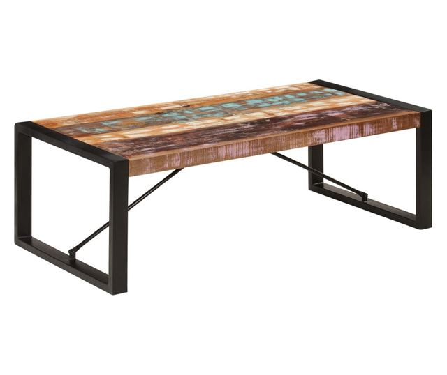 Stolić za kavu, 120 x 60 x 40 cm, reciklirano masivno drvo