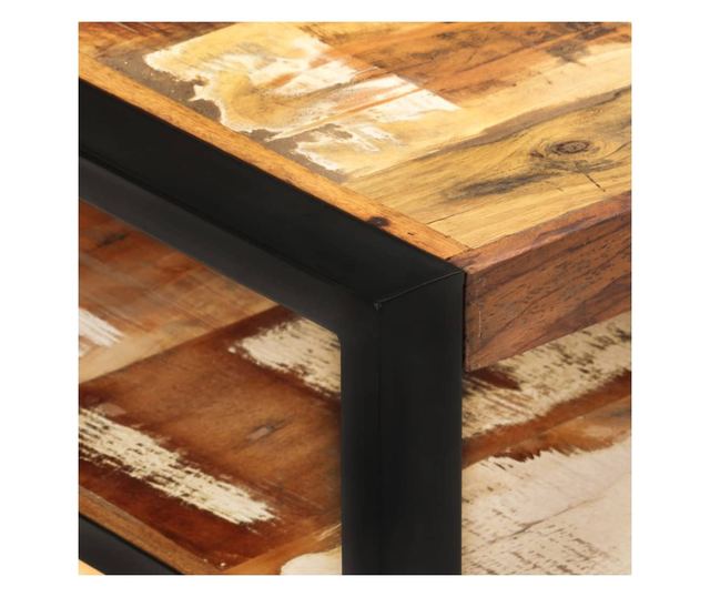 Stolić za kavu, 120x60x40 cm, reciklirano masivno drvo