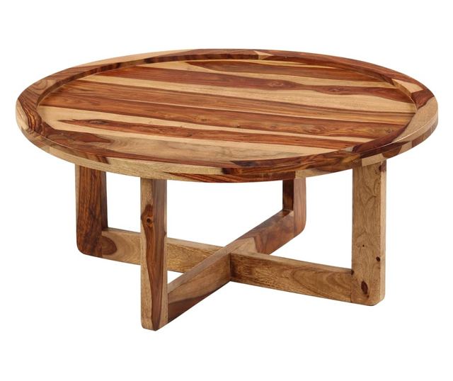 Stolić za kavu, 80 x 35 cm, masivno drvo sheesham