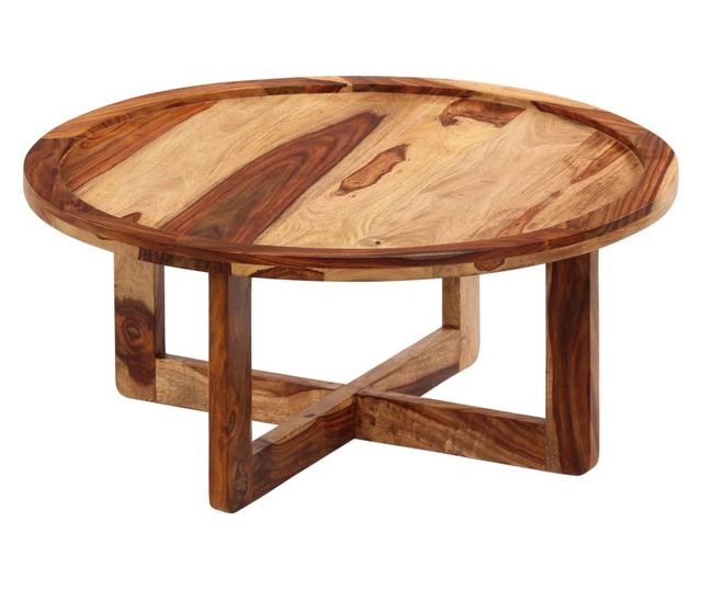 Stolić za kavu, 80 x 35 cm, masivno drvo sheesham