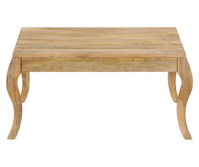 Stolić za kavu, 80 x 80 x 40 cm, masivno drvo manga