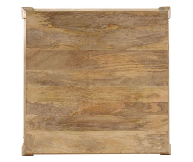 Stolić za kavu, 80 x 80 x 40 cm, masivno drvo manga