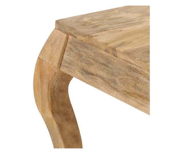 Stolić za kavu, 80 x 80 x 40 cm, masivno drvo manga